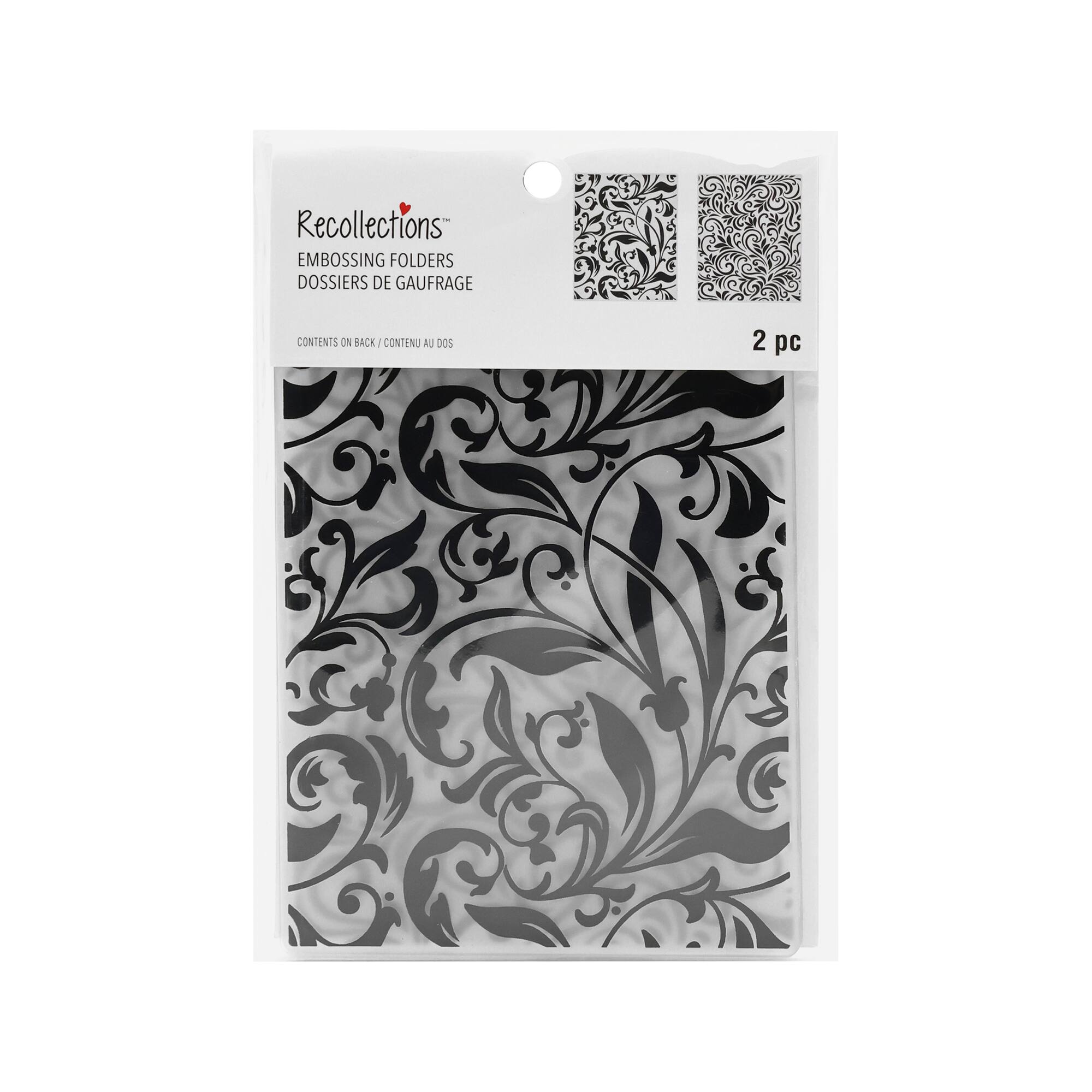 12 Pack: Flourish Embossing Folders Set by Recollections™
